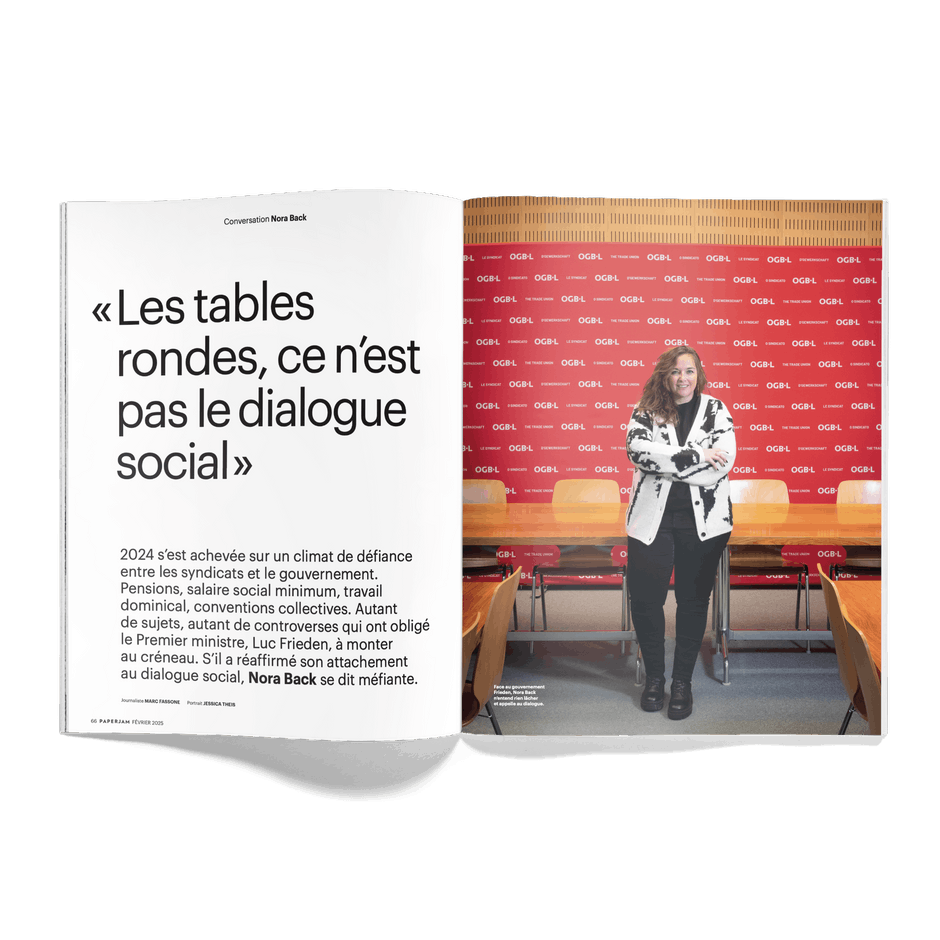 Nora Back: «Les tables rondes, ce n’est pas le dialogue social» (Photo: Jessica Theis)