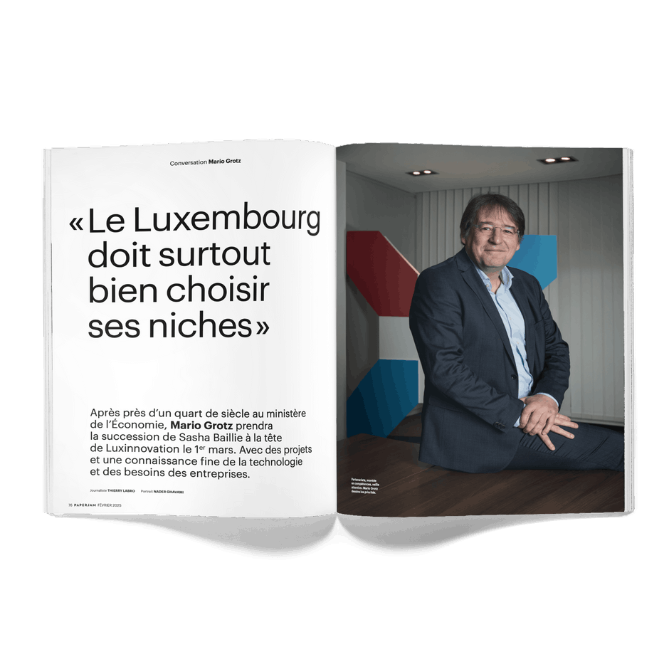 Mario Grotz: «Le Luxembourg doit surtout bien choisir ses niches» (Photo: Nader Ghavami)