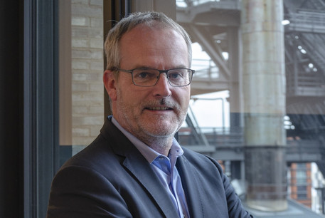 Arnaud Lambert, directeur du Luxembourg Digital Innovation Hub: «Il est important de pouvoir mettre en relation des PME industrielles locales déjà engagées dans une démarche de digitalisation avec d’autres qui en sont encore au stade de la réflexion.» (Photo: René Garcia / Luxinnovation)