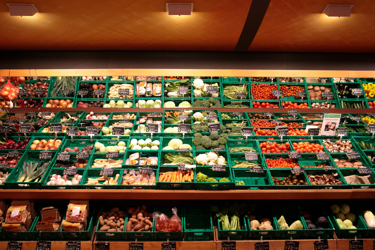 The cost of food and non-alcoholic beverages fell by -0.25% in July 2024, compared to July 2023 prices, Statec reported on 7 August 2024. Library picture: Matic Zorman (2020)