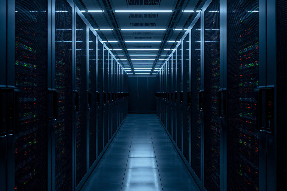 Whilst ChatGPT, Claude and Mistral are grabbing all the attention, another battle is being fought away from the spotlight: that over the infrastructure that makes artificial intelligence possible. (Photo: image generated by Paperjam using AI)