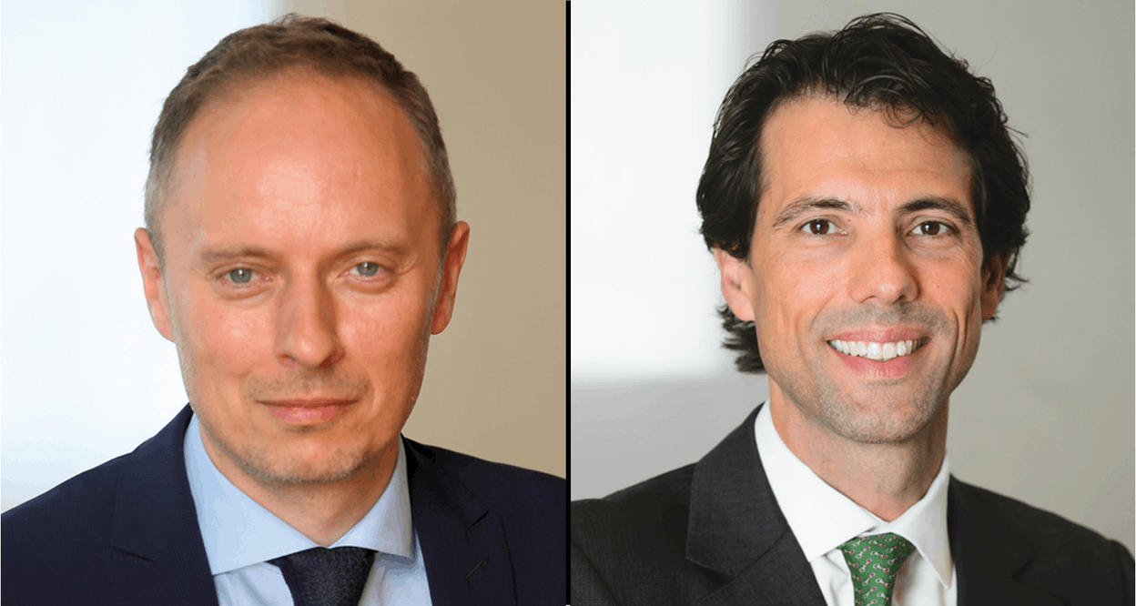 John William Olsen, gérant du M&G Positive Impact Fund & Alex Araujo, gérant du M&G Global Listed Infrastructure Fund.  (M&G Investments)