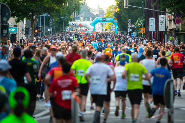 Comme en 2020, on ne devrait pas voir de coureurs dans les rues de la capitale cette année.  (Photo: Anthony Dehez / archives)