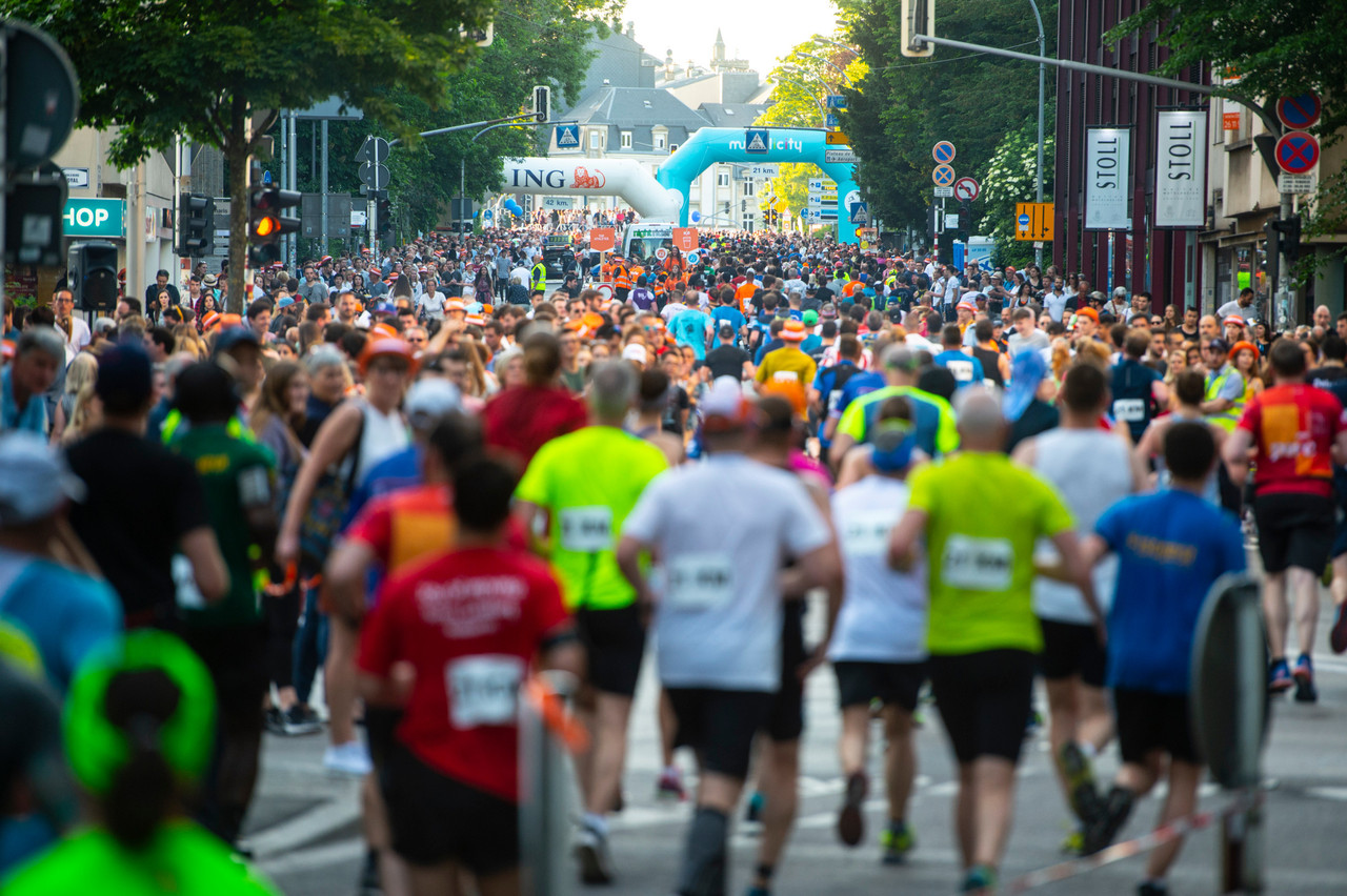 The 15th edition of the ING Night Marathon Luxembourg will take place on 28 May. (Photo: Archives/Anthony Dehez)