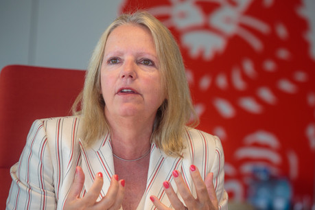 «2019 a été une année intense, marquée par la combinaison défavorable de taux d’intérêt faibles et d’une révision de notre appétit pour le risque», déclare Colette Dierick, CEO d’ING Luxembourg. (Photo: Matic Zorman/Archives Paperjam)