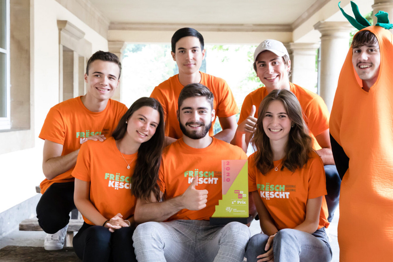 L’équipe de FrëschKëscht fait aujourd’hui figure de modèle pour les jeunes entrepreneurs. (Photo: FrëschKëscht)
