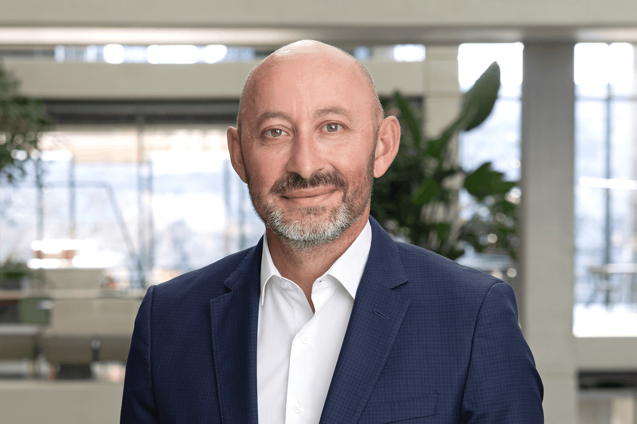 Laurent Marochini, Responsable de l’Innovation chez Société Générale Securities Services Luxembourg. Crédits : Olivier Minaire Photography