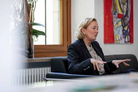 La recrudescence du nombre de cas de Covid-19, avec parfois plus de 50 cas par jour, est inquiétante, reconnaît la ministre de la Santé, Paulette Lenert (LSAP). (Photo: Patricia Pitsch / Maison Moderne)