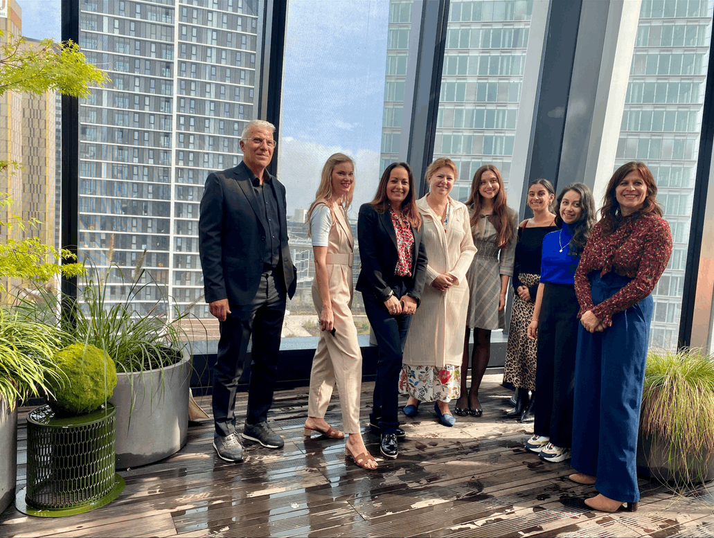 Representatives from some of the participating institutions pictured at the Allen & Overy building in Kirchberg following a presentation of their diverse programmes for the Private Art Kirchberg (PAK) initiative.  Abigail Okorodus