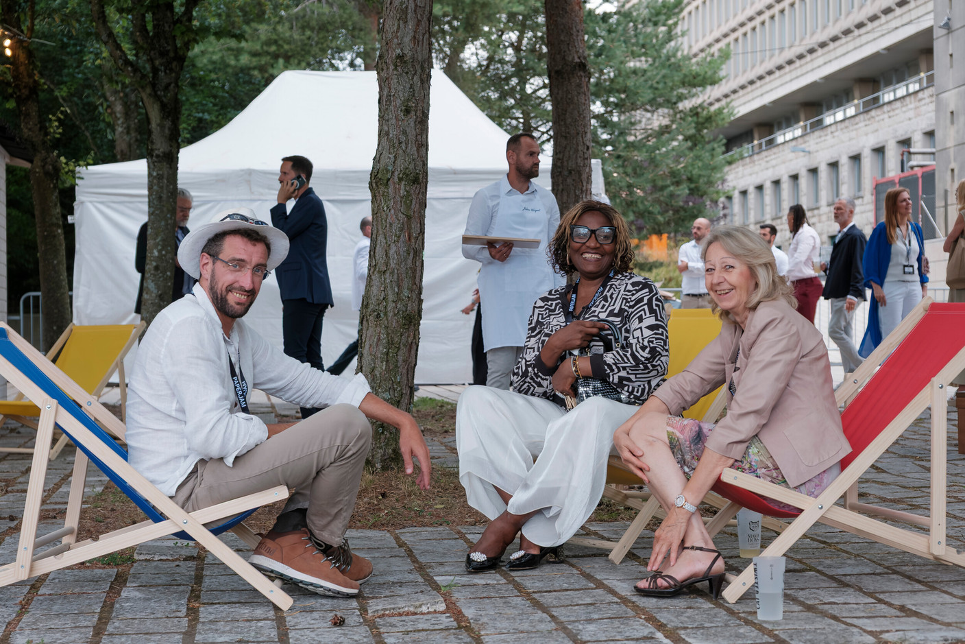 Paperjam x Mudam Summer Cocktail - 02.07.2026. (Photo: Jan Hanrion/Paperjam)
