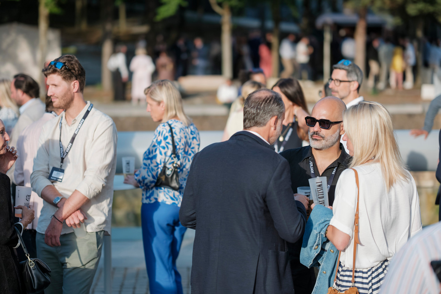 Paperjam x Mudam Summer Cocktail - 02.07.2026. (Photo: Jan Hanrion/Paperjam)