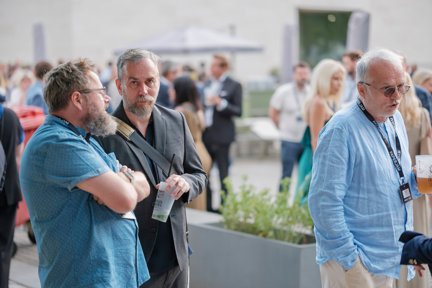 Paperjam x Mudam Summer Cocktail - 02.07.2026. (Photo: Jan Hanrion/Paperjam)