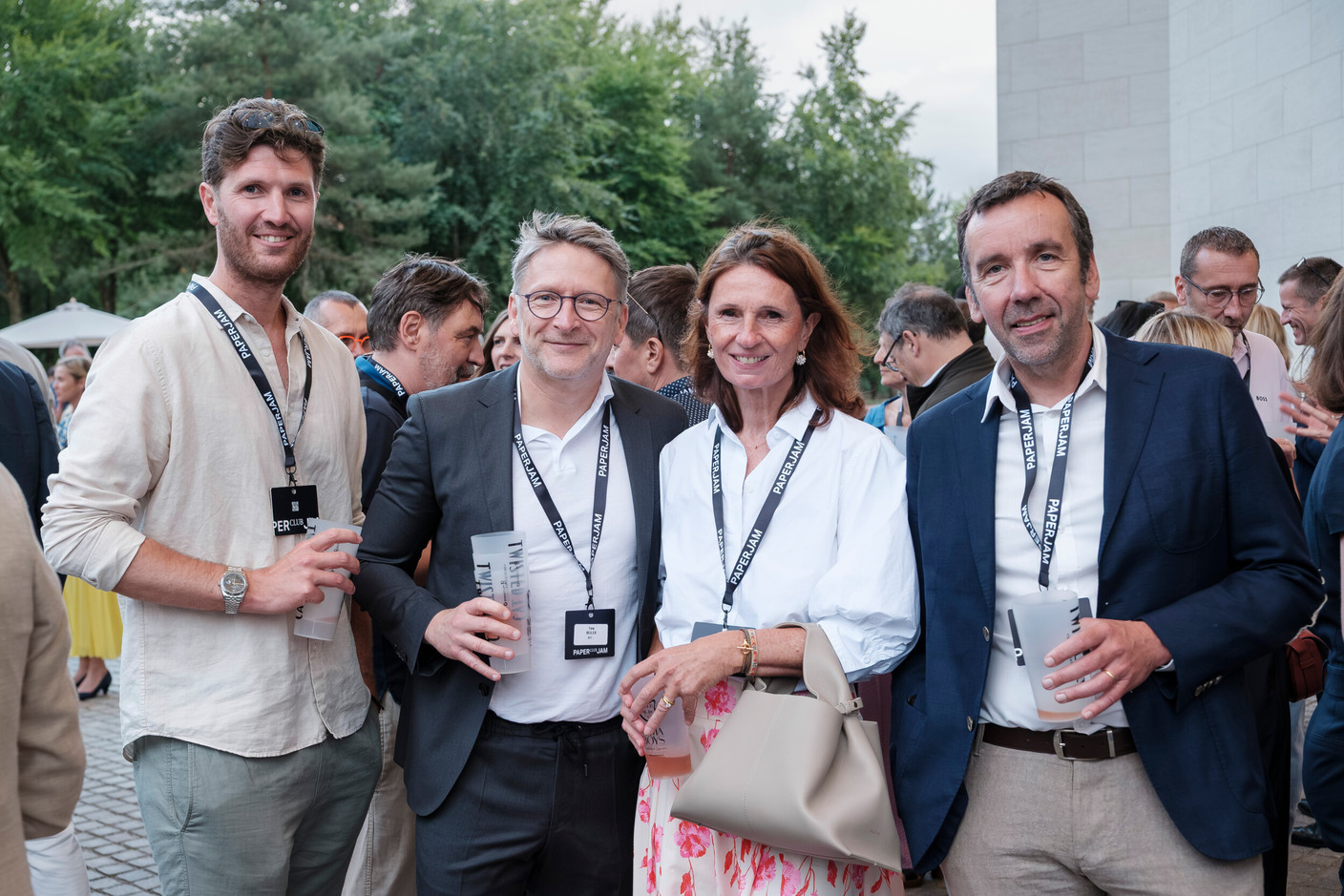 Paperjam x Mudam Summer Cocktail - 02.07.2026. (Photo: Jan Hanrion/Paperjam)