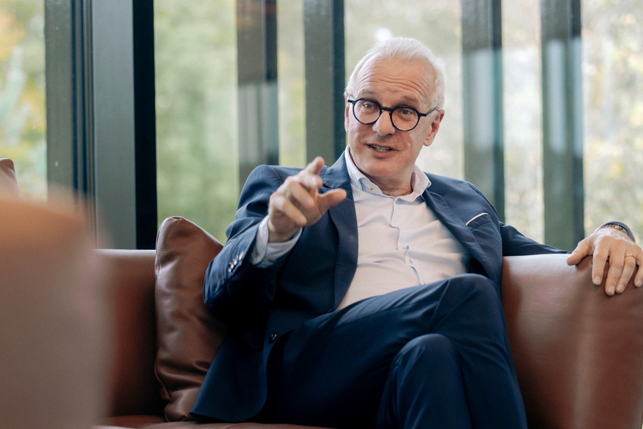 "In September-October 2026, this will be a reality: we won't have a solution if nothing changes by then," warns Marc Lauer, chairman of Foyer. (Photo: Julian Pierrot/Paperjam)