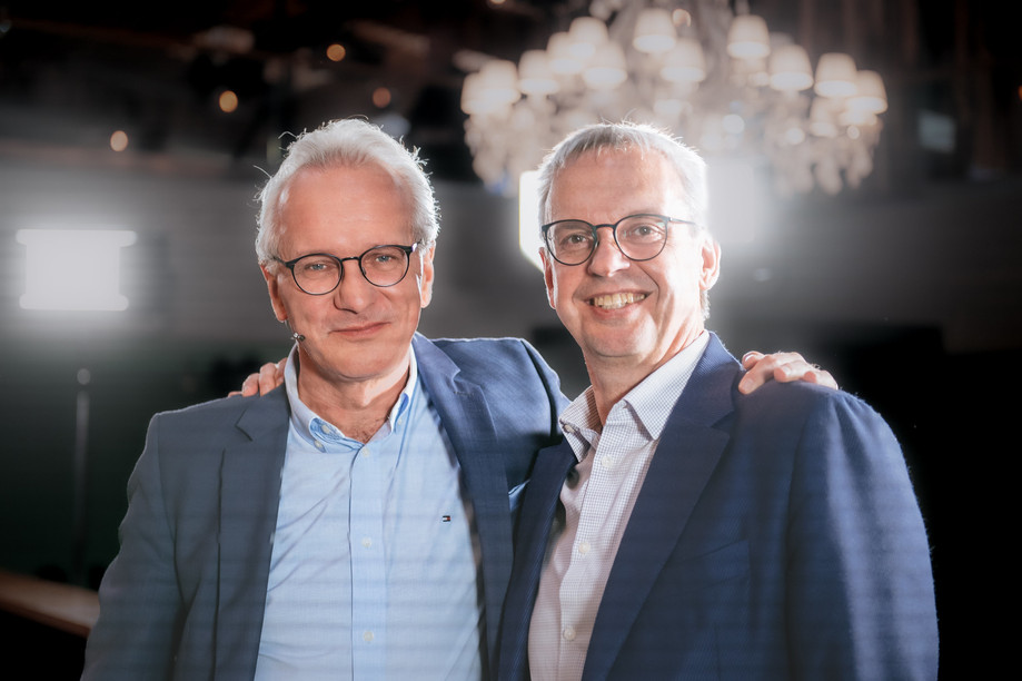 Marc Lauer, chair, and Marc Hengen, managing director of the Luxembourg Insurance and Reinsurance Association (Aca). Image: Marie De Decker/ACA