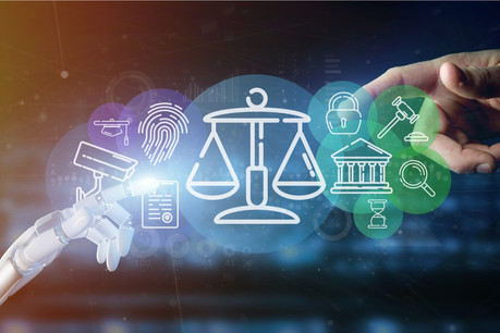 La technologie – et en particulier l’intelligence artificielle – aura un impact sur le fonctionnement de la justice. Les juristes appellent à prendre en compte les enjeux portés par certains développements. (Photo: Shutterstock)