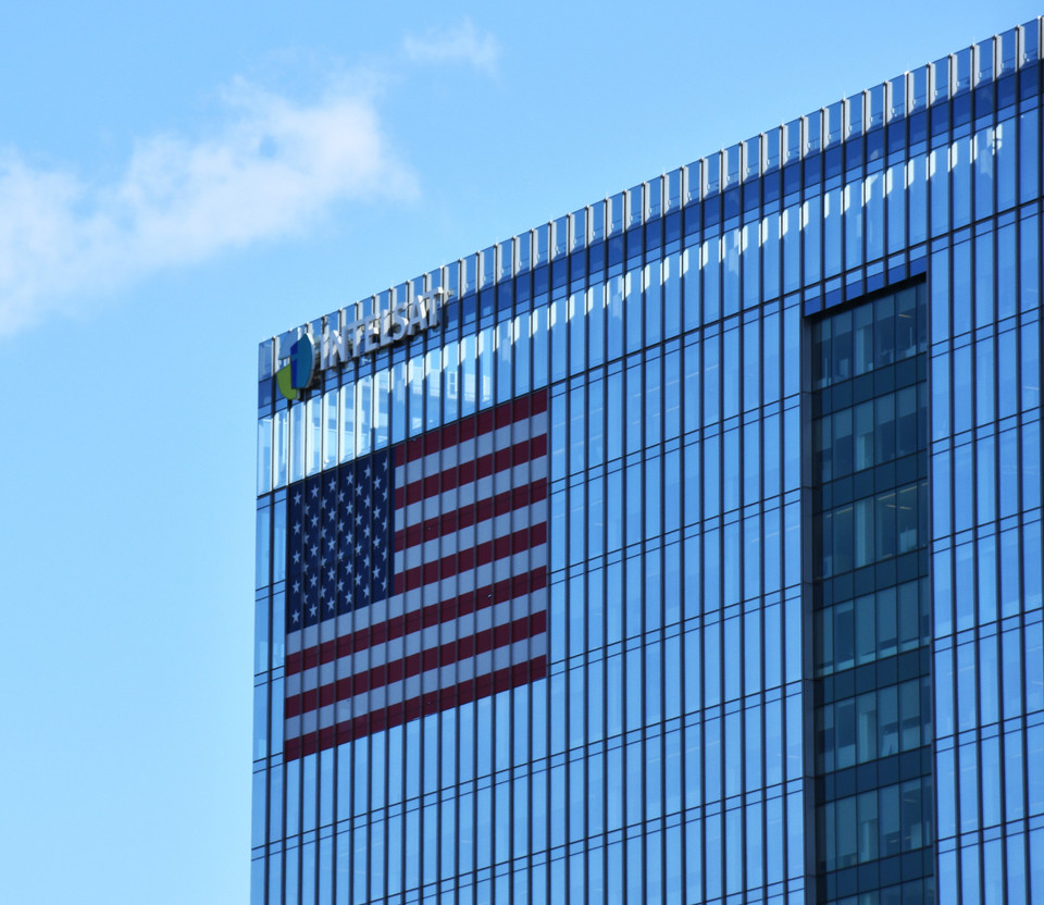 Intelsat Building, Tysons Corner, Virginia, USA, Shutterstock