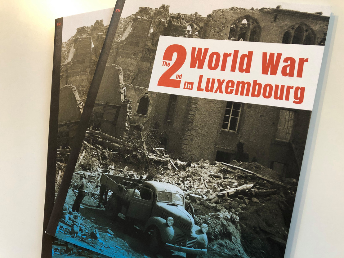 A brochure on WW2 published by the Second World War remembrance committee Photo: Delano