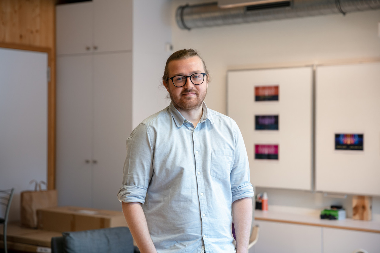 Joost van Oorschot, co-founder et CEO de Maana Electric. Romain Gamba / Maison Moderne