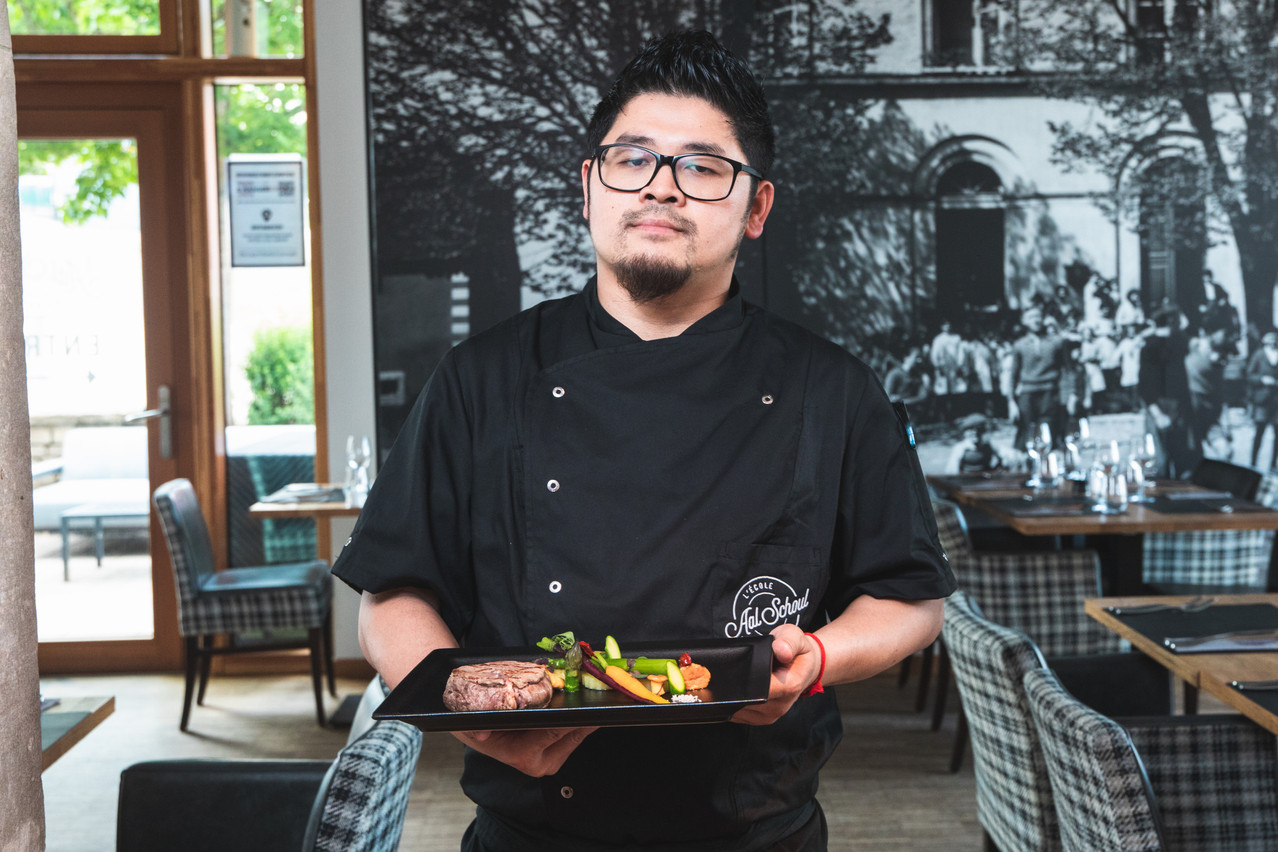 Chef Sonetra "Sony" Uon is the new creative mind behind the colourful and flavourful cuisine at Aal Schoul...  Eva Krins/Maison Moderne