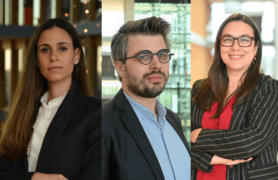 Julie Martin, Digital Transformation Senior Manager – Alessandro Acconcia, Senior Manager in Organisational Change and Operational Excellence – Tessy Thill, Senior Manager and Team Leader Organisational Change  PwC Luxembourg