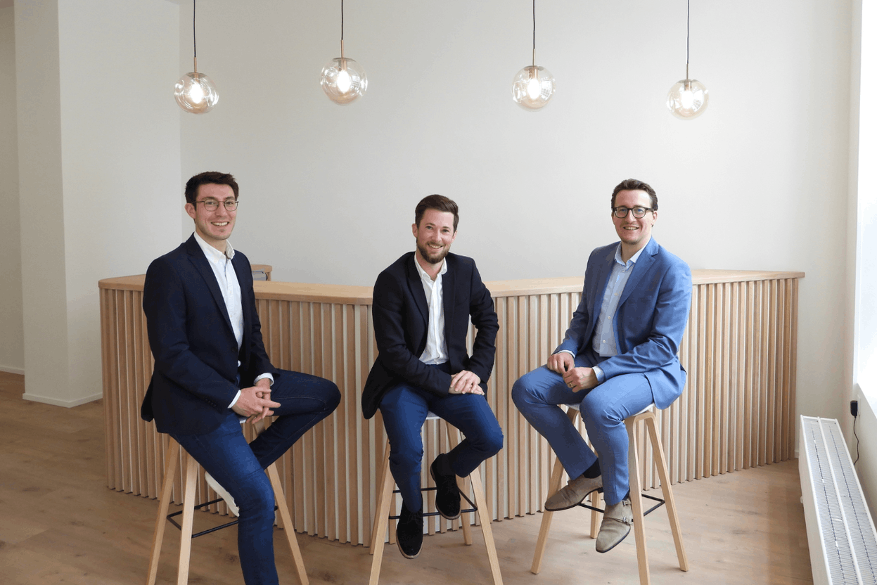 Enrick Exposito (Managea), Renaud Stamer (Céliance) et Pierrick Dhellemmes (Re/Max Sweet Home) (Photo: Re/Max Sweet Home)