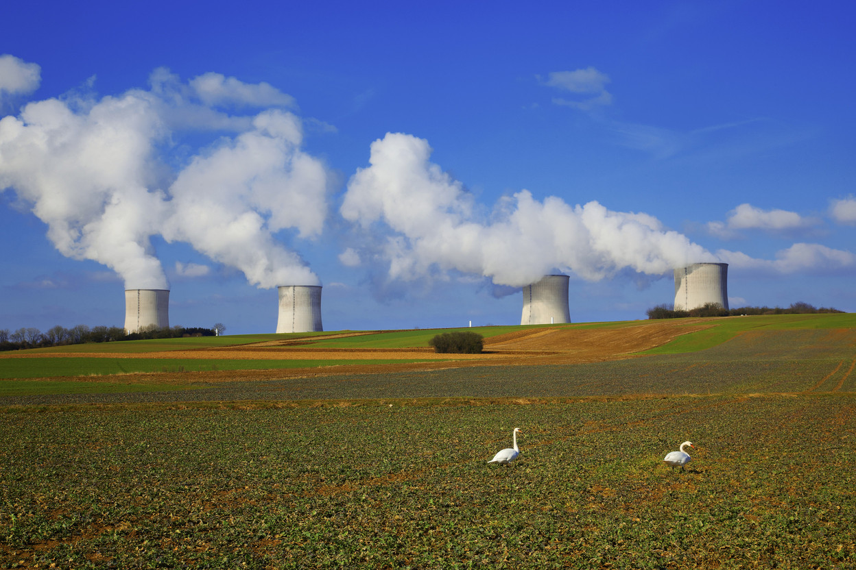 Cooling towers of nuclear power plant Cattenom, seen in 2013. Bildagentur Zoonar GmbH/Shutterstock