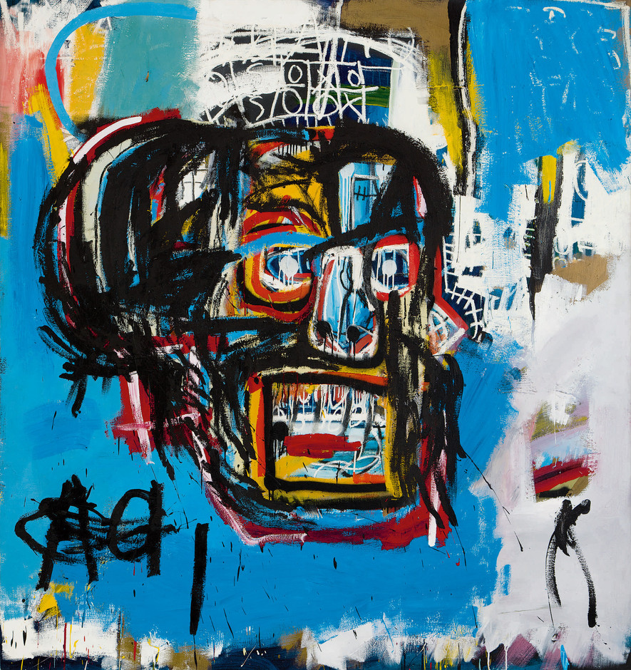 Jean Michel Basquiat,  Untitled , 1982  Courtesy of Sotheby’s 