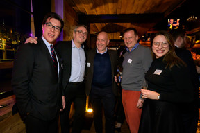 Sam Vinandy-Lau; Stephane Pesch, LPEA; Jean-Luc Fisch, Dentons; Marc Molitor; Maria Rodriguez, Dentons. Photo: LPEA