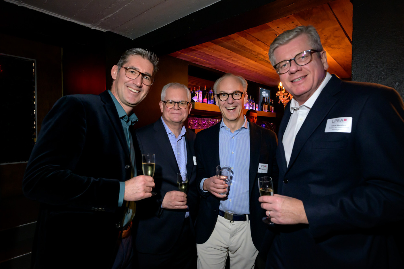 Thomas Goergen; Willibrord Ehses; Jérôme Wittamer, Expon Capital; Claus Mansfeldt, Swancap. Photo: LPEA