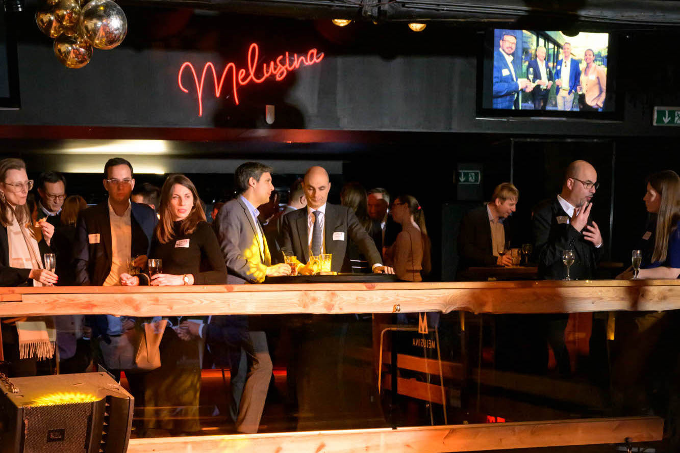 The Luxembourg Private Equity & Venture Capital Association (LPEA) held its new year reception at Melusina, in the Grund, 31 January 2024. Photo: LPEA