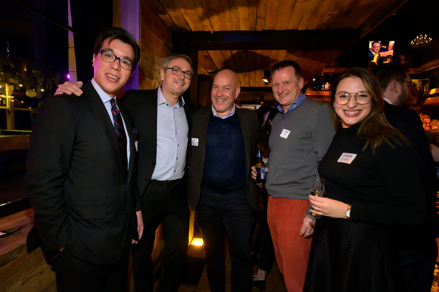 Sam Vinandy-Lau; Stephane Pesch, LPEA; Jean-Luc Fisch, Dentons; Marc Molitor; Maria Rodriguez, Dentons. Photo: LPEA