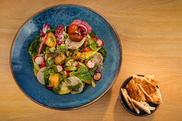 Salade libanaise Fattouche (Photo: Naderi)