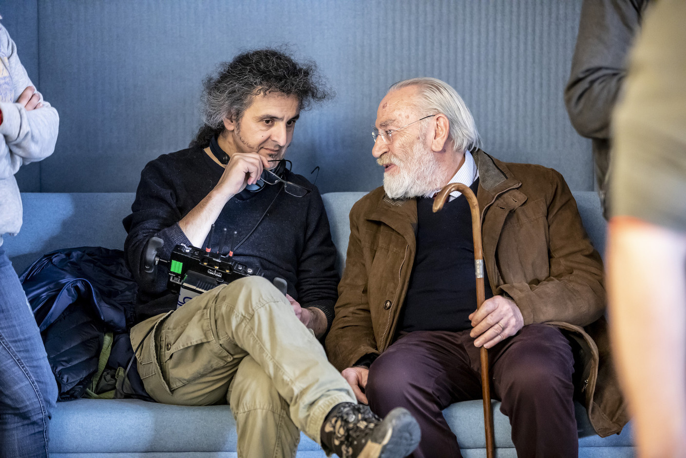 Donato Rotunno et Renato Carpentieri. (Photo: Jan Hanrion / Maison Moderne)