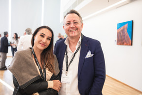 Jenny Liebert (Flirty Fitness) et Pedro Castilho (Verbalius) (Photo: Eva Krins/Maison Moderne)