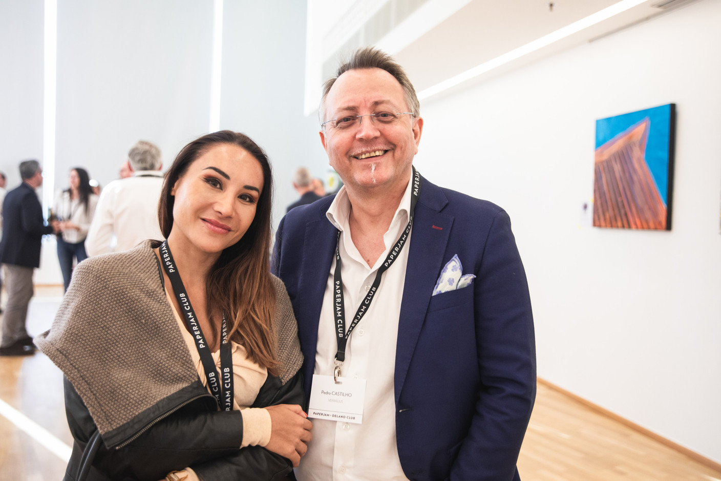 Jenny Liebert (Flirty Fitness) et Pedro Castilho (Verbalius) (Photo: Eva Krins/Maison Moderne)