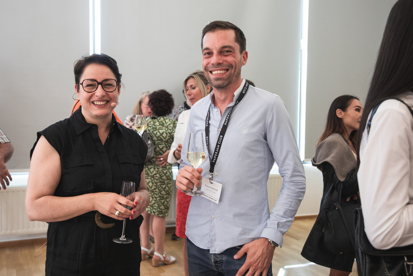 Christel Bony (SexTech For Good) et Thomas Schneider (A Beautiful Green) (Photo: Eva Krins/Maison Moderne)