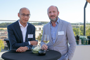 Jan Kengen (ING Luxembourg) et Cyrille Raffoul (J. Safra Sarasin) ((Photo: Matic Zorman))