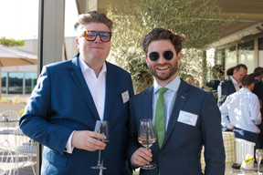Neil Synnot (IQ-EQ) et Andrew Frost (IQ-EQ) ((Photo: Matic Zorman))