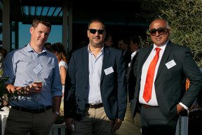 François Cornelis (H&F), Christian Ralison (H&F) et Ajit Singh-Rai (IQ-EQ) ((Photo: Matic Zorman))
