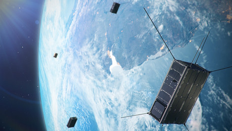 Lancé sur une orbite héliosynchrone de 500 à 600km, le troisième groupe de satellites de Kleos doublera la couverture de la société sur les deux pôles, ce qui complètera les satellites de la mission d’exploration et de la mission de vigilance polaire, et améliorera la couverture mondiale, explique Kleos, dans son communiqué. (Photo: Kleos)