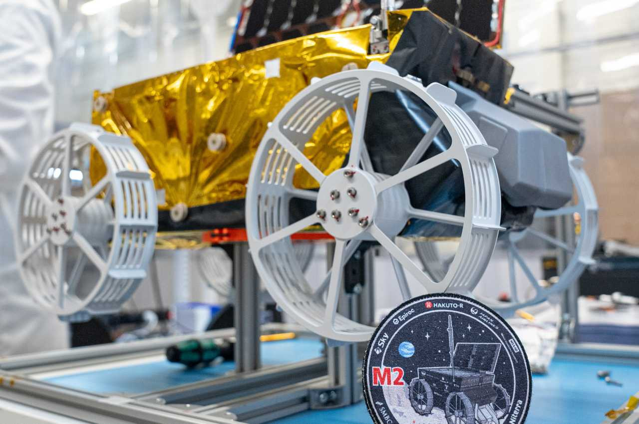 A replica of Tenacious, the rover made in Luxembourg, designed to collect regolith on the Moon, which was sold the US space agency Nasa for $5,000. Photo: Maison Moderne