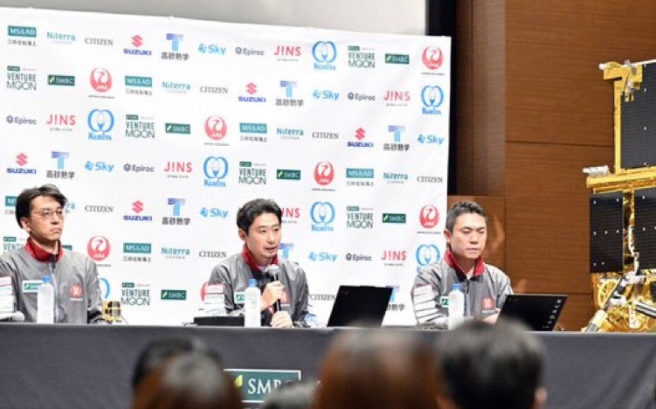 During the press conference, iSpace founder and CEO Takeshi Hakamada admitted that he had lost contact with his lunar lander, implying that it had crashed--but promising a transparent report and two new missions. Photo: Maison Moderne