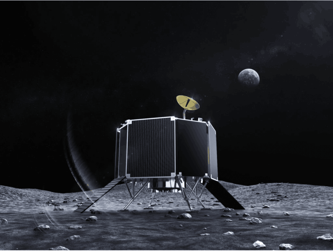 Ispace’s Series 2 lunar lander Photo: ispace