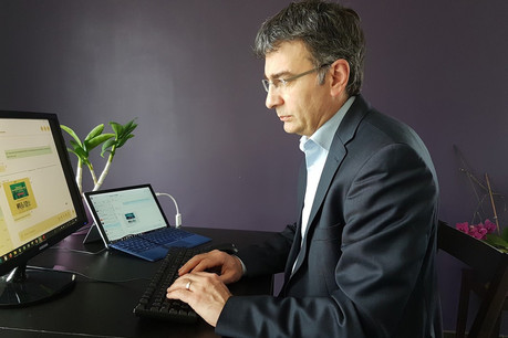En pleine pandémie, le CEO d’Emailtree, Casius Morea, a finalisé une levée de fonds de 400.000 euros, principalement auprès d’Excellium, pour booster une solution déjà adoptée par Orange et EDF. (Photo: Emailtree)