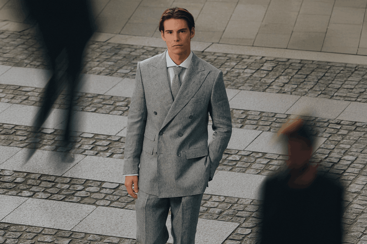 Italian made-to-measure tailoring in the spotlight in Luxembourg (Photo: Lanieri) 