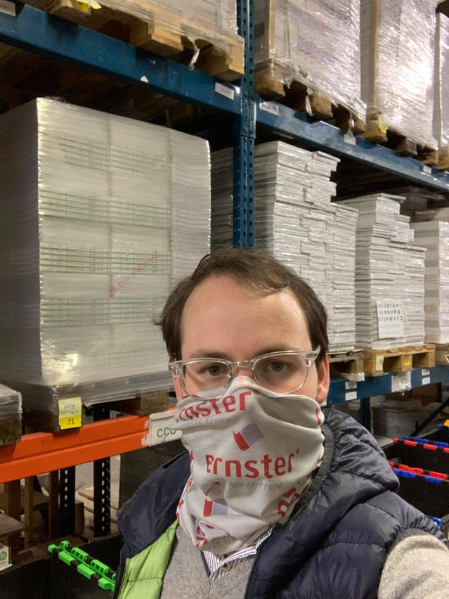 Dans l’entrepôt de Strassen. (Photo: DR)