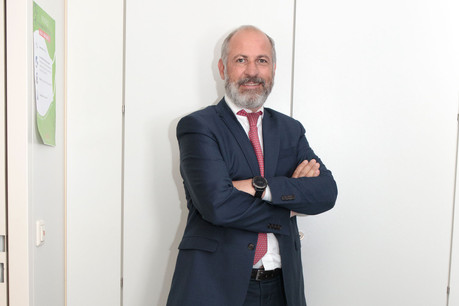 Fabien Vrignon est le CEO de Keytrade Bank Luxembourg depuis février 2019. (Photo: Matic Zorman/Maison Moderne)