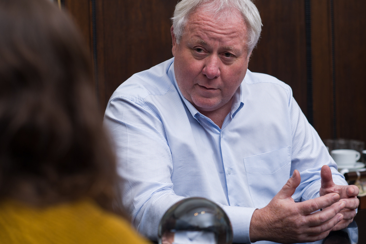 A graduate of the University of Grenoble with a master's degree in economics, Jacques Eischen had been the managing director of Luxcontrol for a little over 16 years, until last March.  (Photo: Nader Ghavami/Maison Moderne)