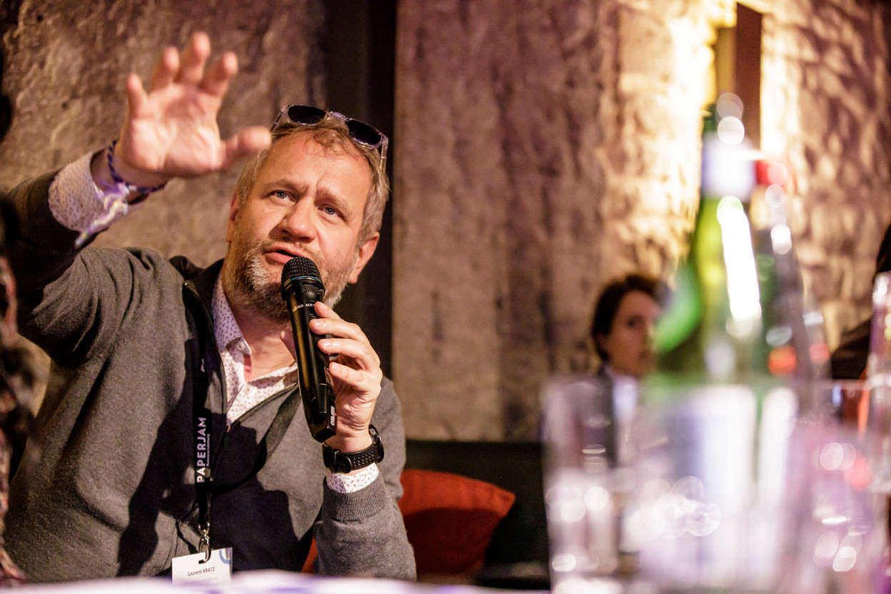 Laurent Kratz (Neofacto), one of Jamendo’s two founders, could never have imagined that one day their small project centred on the music they loved would end up in the US courts facing the giant Nvidia. (Photo: Jan Hanrion/Paperjam/archives)